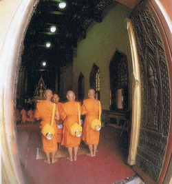 The  ordination  ceremony  in  Buddhism