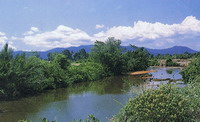 The  Banthat  Range  demareates  the  Thai-Kamphuchean