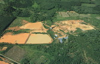 Gemstone  mine  in  Amphur  Bor-rai, Trat  Province.