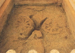 Twin  footprints  of  the  Lord  Buddha