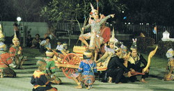 Mask  dance, originated  in  Ayutthaya  Royal  Court